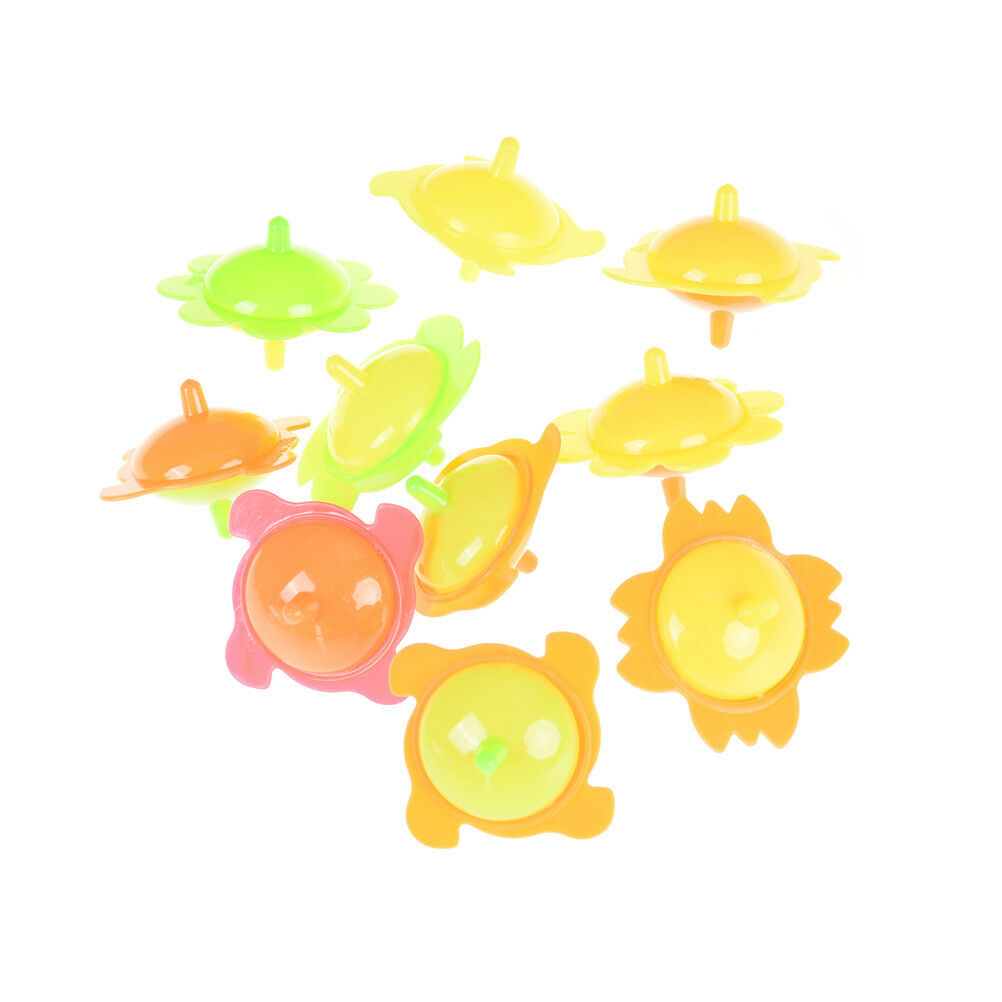 5x Sunflower  Pegasus Mini Top Spinning Kindergarten Gyro Toys .l8