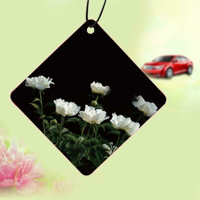 Auto Smell Scented Cards Air Freshener Hanging Aromatherapy Deco Gifts for Women