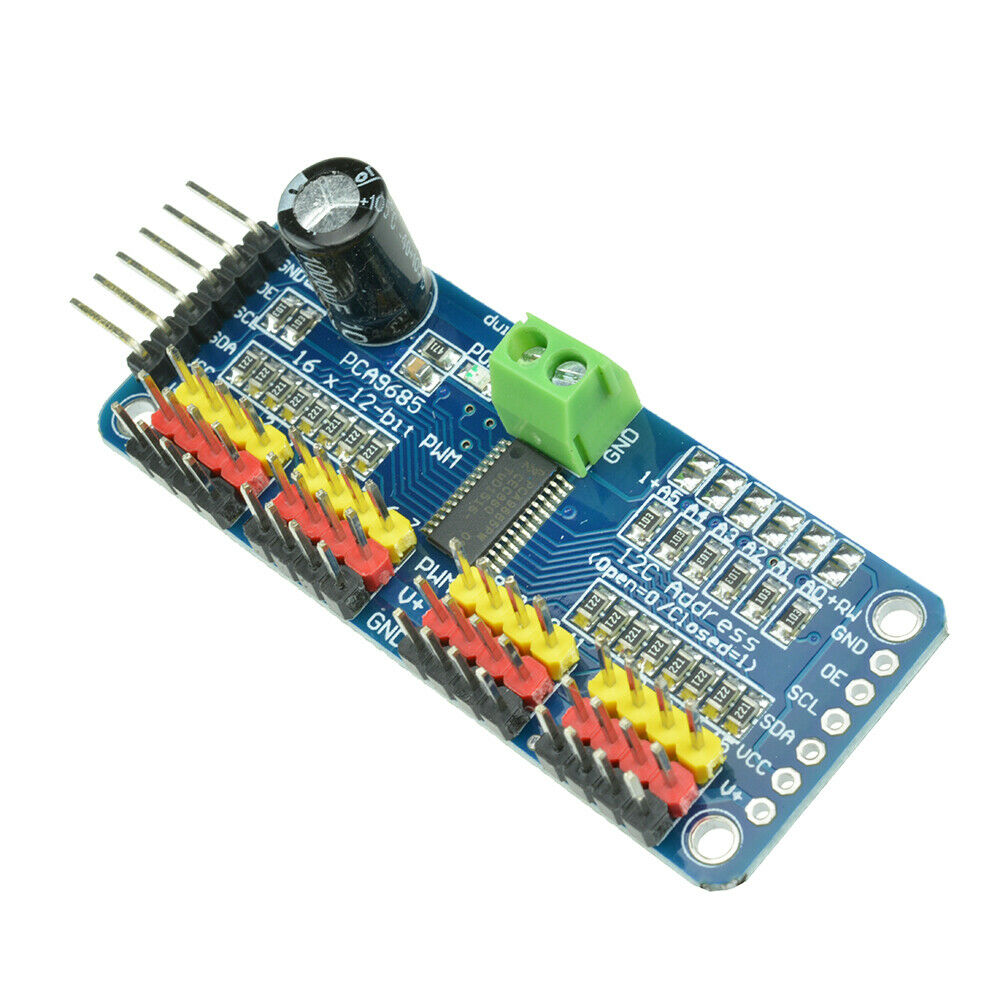 PCA9685 16-channel 12-bit PWM Servo Motor Driver I2C Module Robot Arduino 16CH
