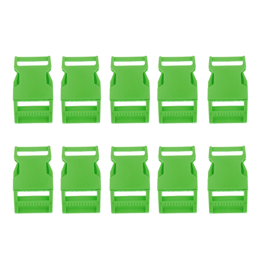 20x Quick Side Release Buckles Clips Snaps 1" 25mm for Nylon Strap Backpack