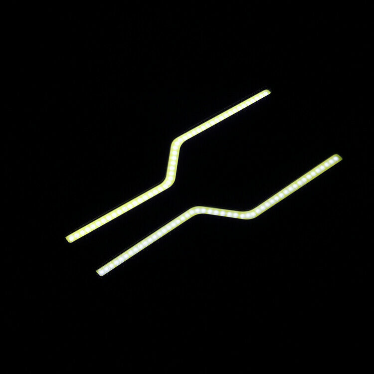 2Pcs Bright 6000K Car COB LED Lights Daytime Running DRL Fog Driving Lamps White