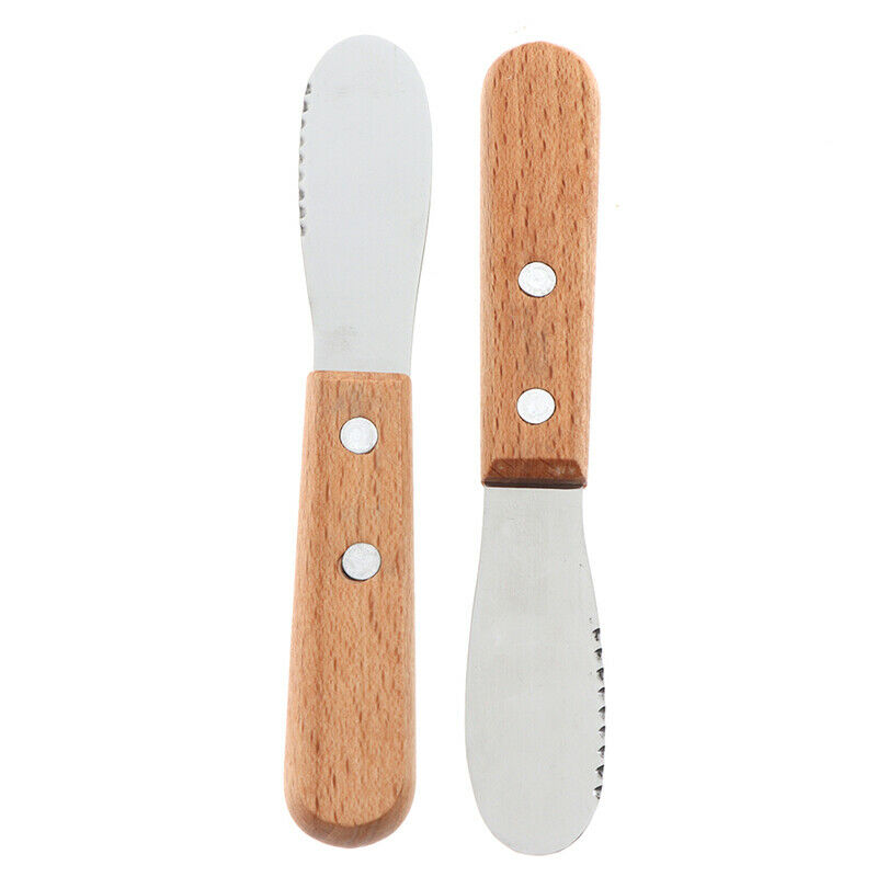 2pc Cheese Butter Spatula Child Kid Sandwich Cheese Slicer Stainless Ste.l8