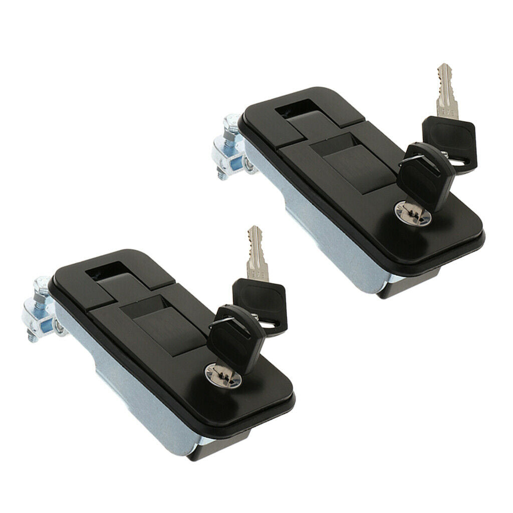 2PCS Large Compression Lock Latch Toolboxes Camper Trailer Truck 4x4 4WD Caravan