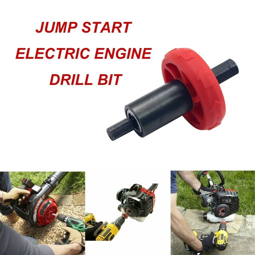 fits   Troy - Bilt   Jump   Start   Engine   Drill   Bit   Adapter   Trimmers