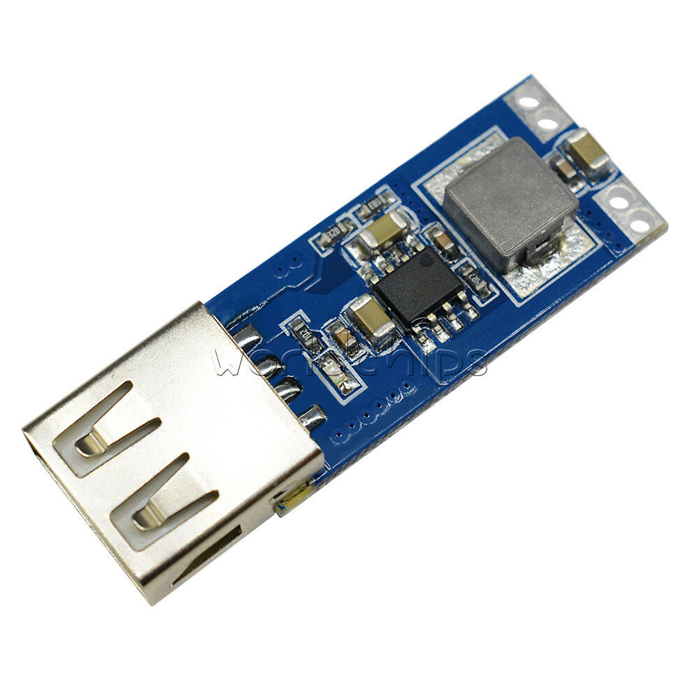 DC-DC 3V/3.3V/3.7V/4.2V to 5V USB 2A Step Up Power Module Precise Vehicle Charge