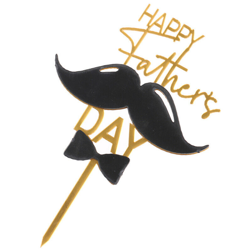 Happy Father's Day Cake Topper Acrylic Dad Cake Topper Party Cake Decorat.l8