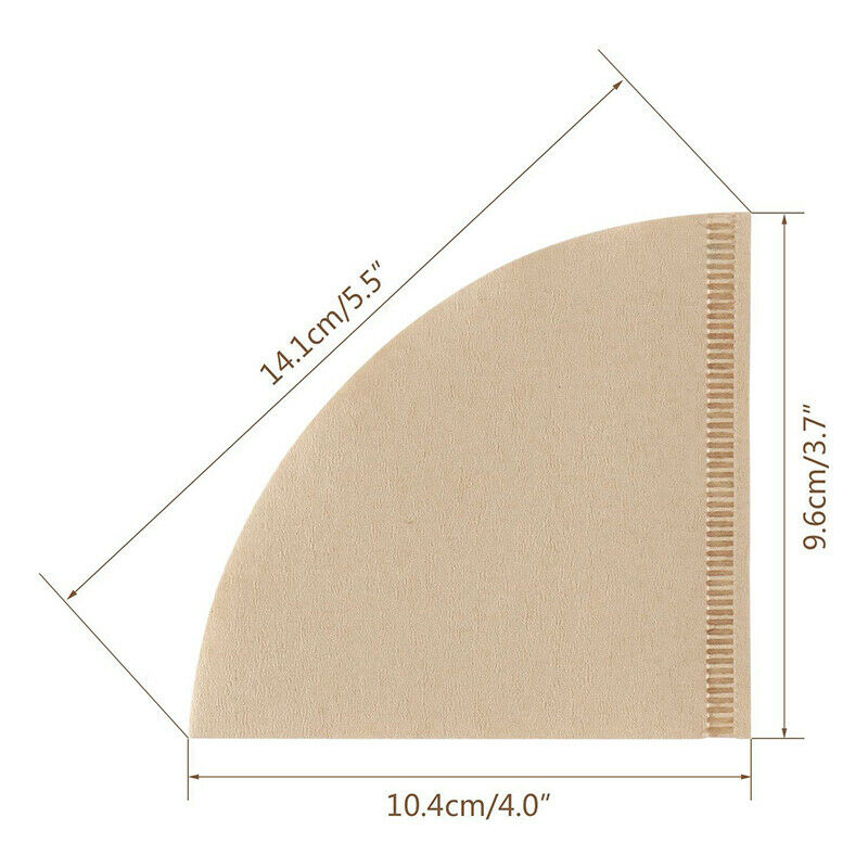 V60 Filter Cup Special 102 Coffee Filter Paper Coffee Filter Cone Shape Coff_ SJ