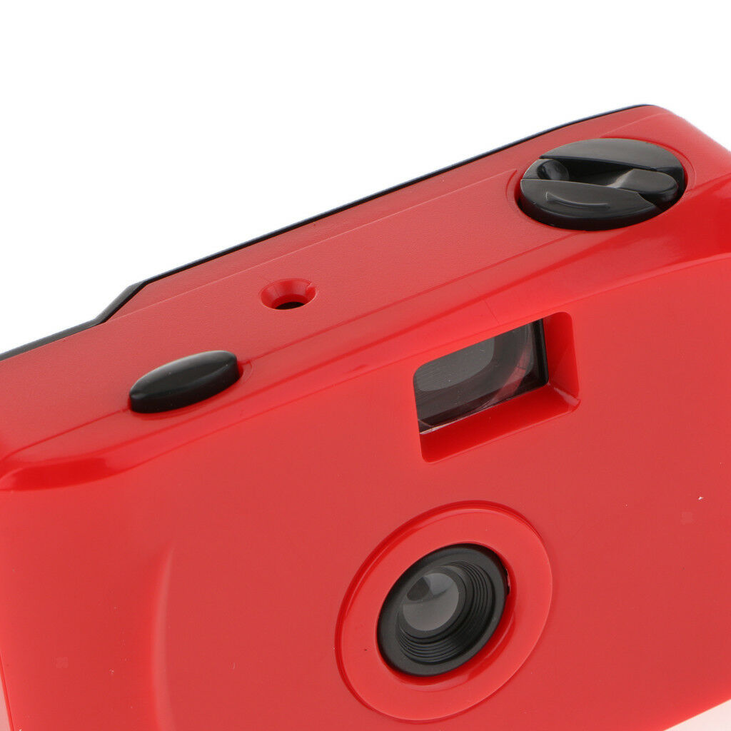 MagiDeal 35mm Film Camera with Housing Case for Scuba Diving, Snorkeling Red