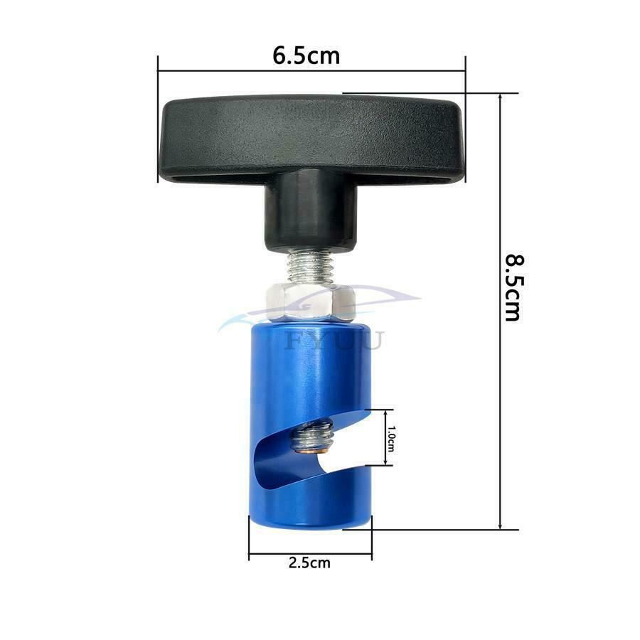 1PCS Car Aluminum Hood Tool Box Cover Luggage Lifting Support Clamp Bracket