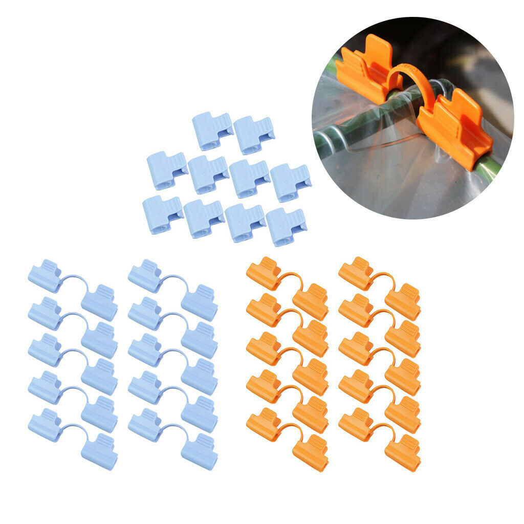30Pcs Pipe Greenhouse Clamps Greenhouse Sunshade Net Fixing Clips Clamp