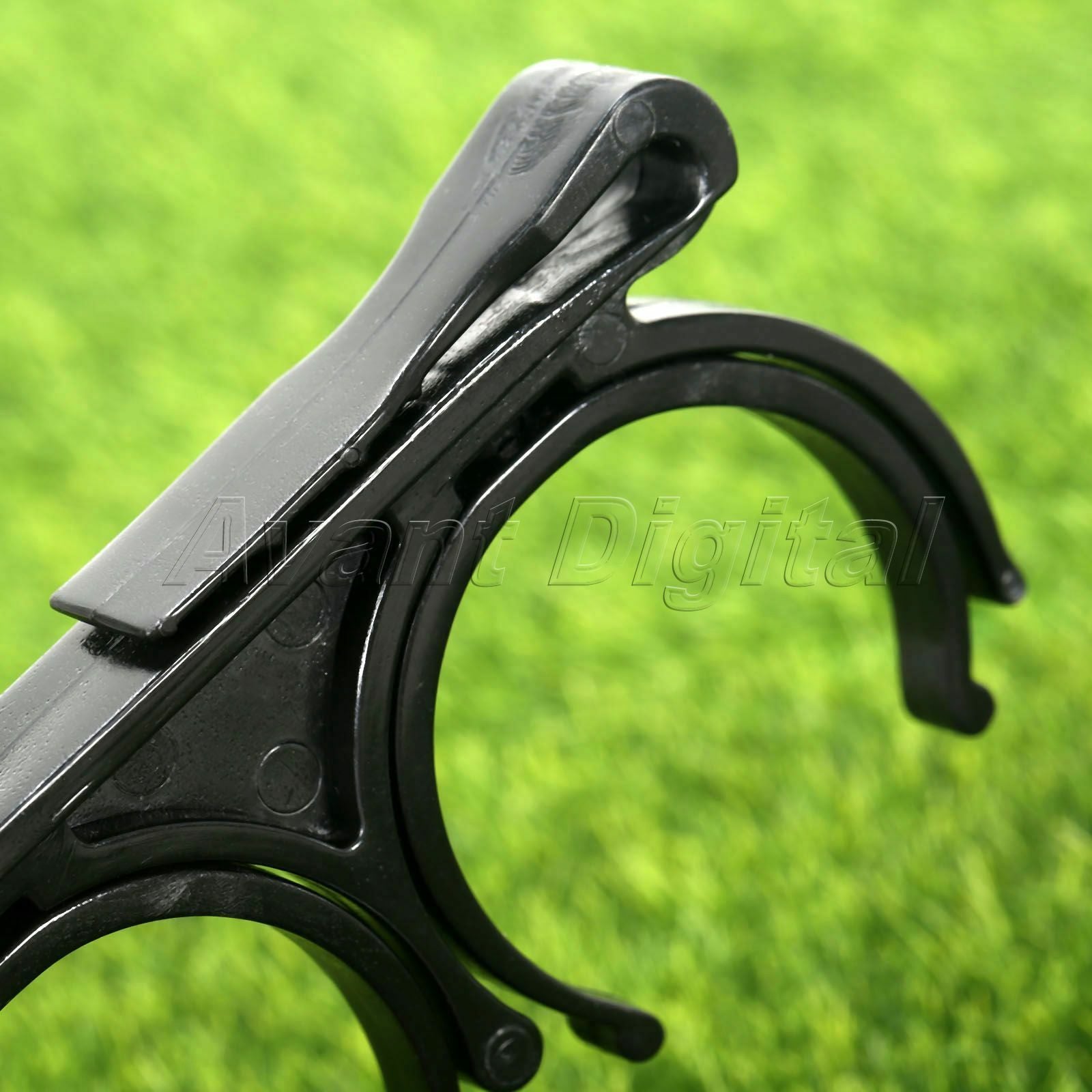 2 x Golf Ball Holder Clip Organizer Black Golfing Club Sports Training Accessory