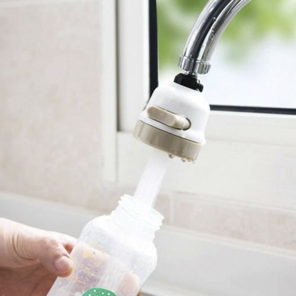 Moveable Kitchen Increase Pressure Water saver Tap Head HIGH QUALITY White