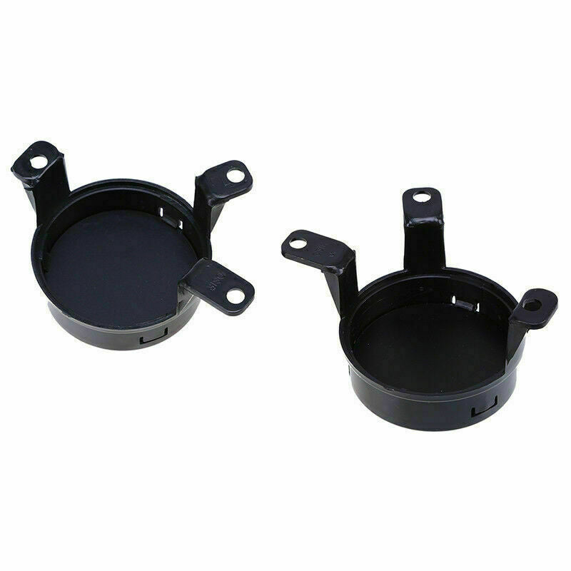 Pair Fog Light ACC Sensor Decorate Cover For Audi A6 S6 A7 S7 RS6 RS7 2011-2016
