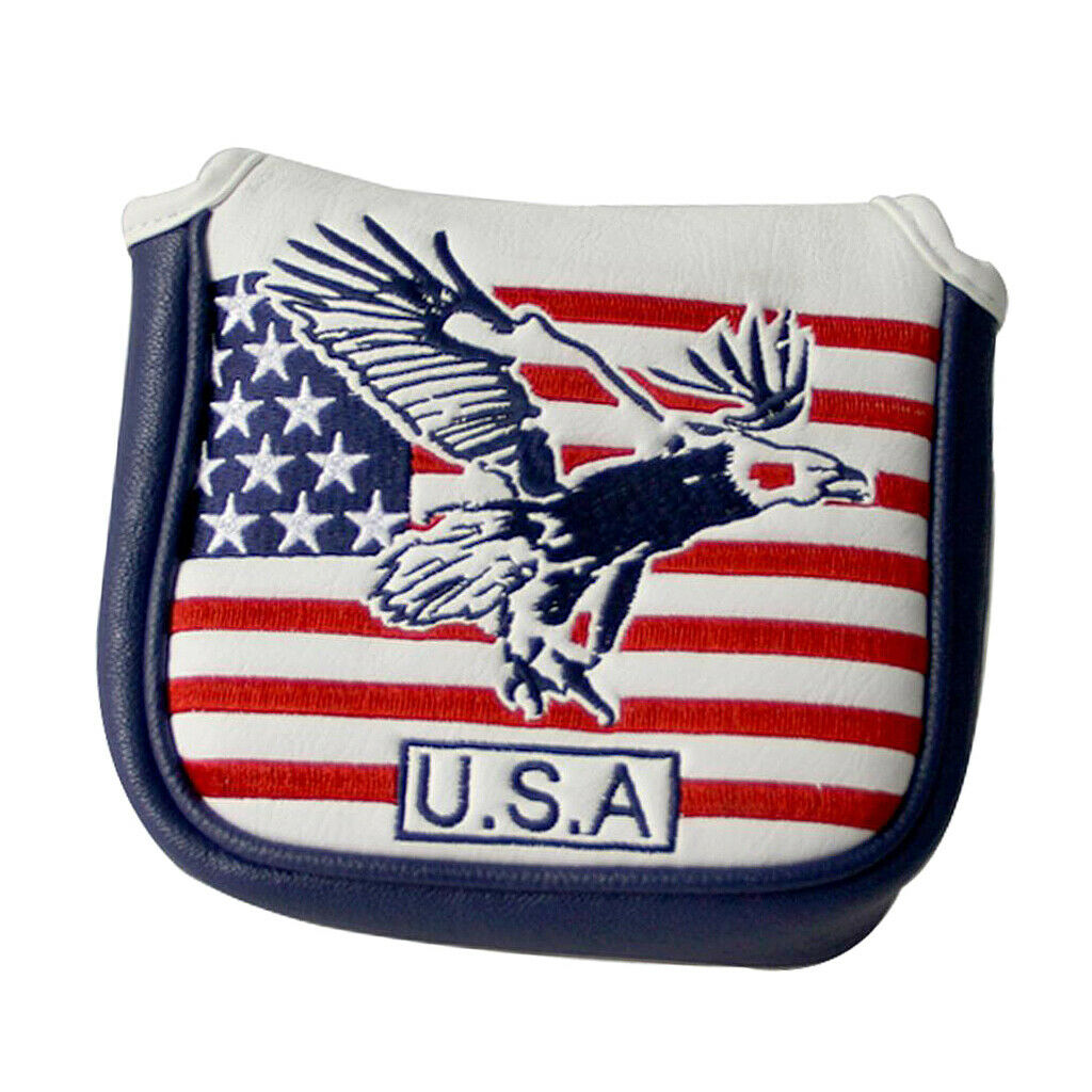 Waterproof Golf Club Head Cover Mallet Headcover Magnetic Guard Covers Gift