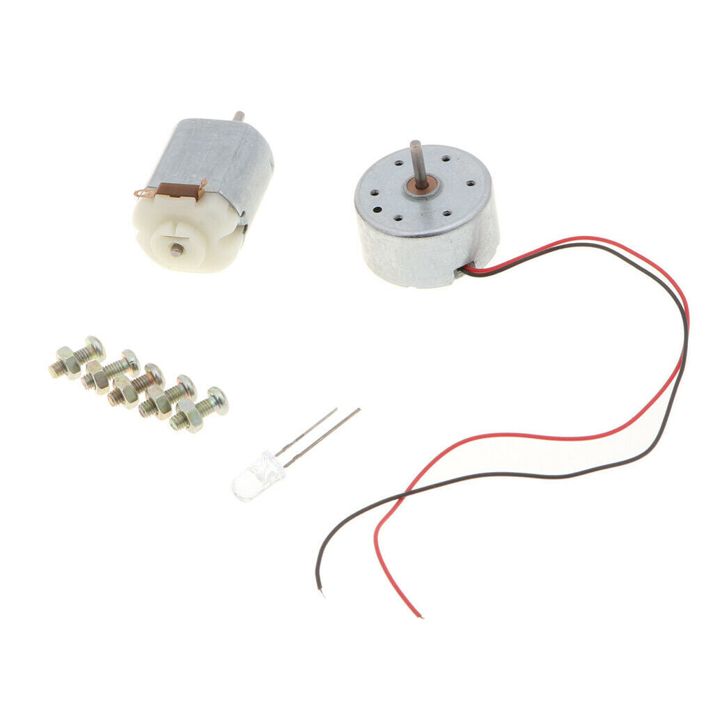 Demonstration Motor Generator DIY Assemble Kit for Kids Physics Science