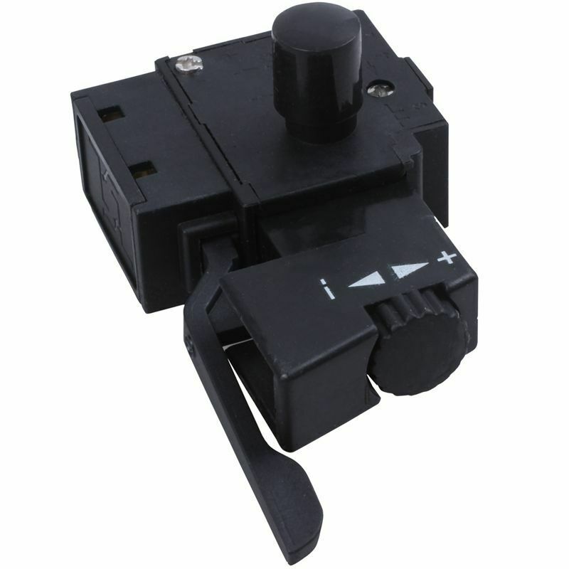 FA2-6/1BEK SPST Lock on Power Tool Trigger Button Switch Black E9B4B4