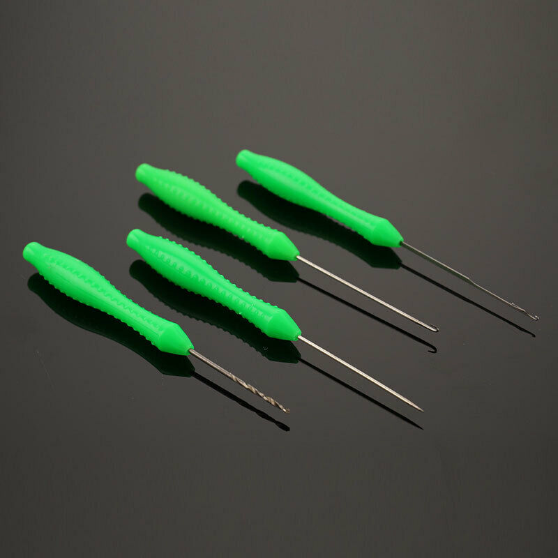 4Pcs Fishing Rigs Needle Kit Bait Fish Pellet Needle Set Hook Drill Hold.l8