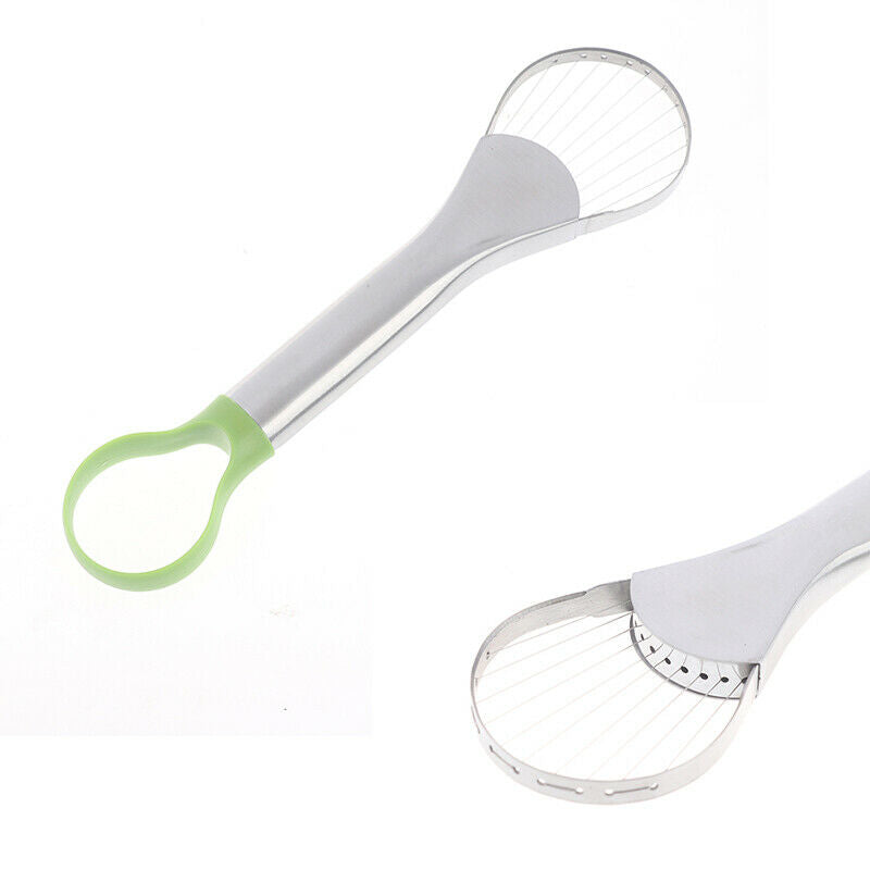 2 In 1 Avocado Slicer Shea Corer Butter Fruit Peeler Cutter Pulp SeparatorBDAU