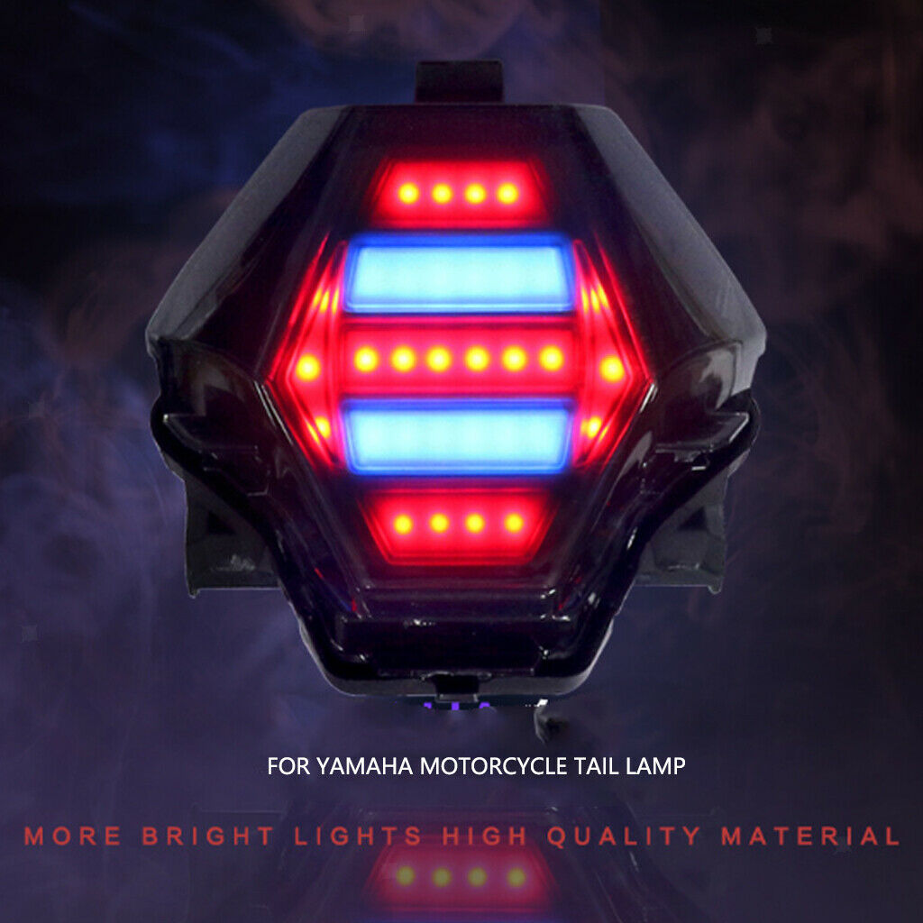 Rear LED Tail Light Taillight Stop Running Lamp Assembly Fits for Yamaha