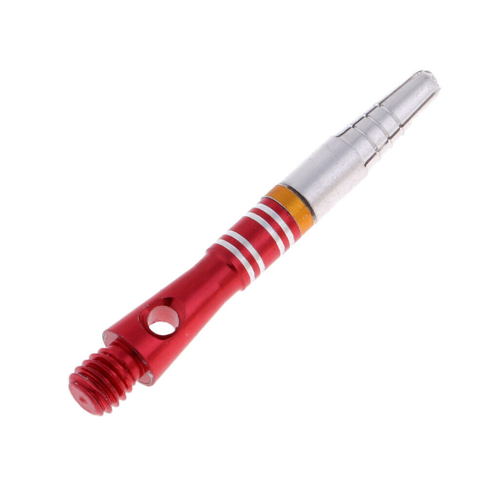 Aluminum Alloy 360 Degree Rotating Medium Dart Shaft Stem Accessories Red