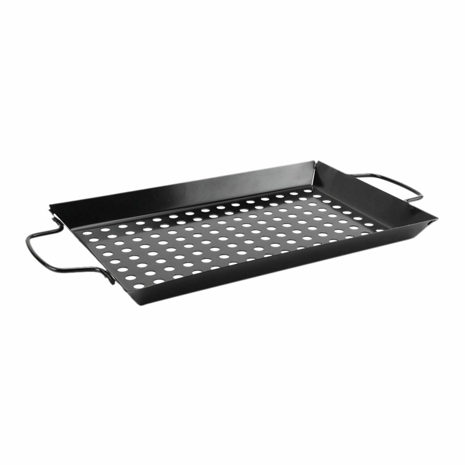 Non Stick BBQ Pans Grill Barbecue Basket Grilling Wok for Cooking Vegetables