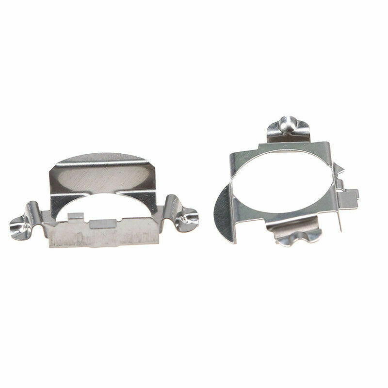 2X H7 LED Headlight Bulb Holder Adapter Retainers Metal Part For Mercedes Benz