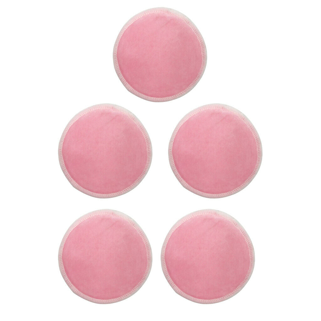 Bamboo Cotton Makeup Remover Pads(20Pcs) - Reusable Soft Facial Care Washing
