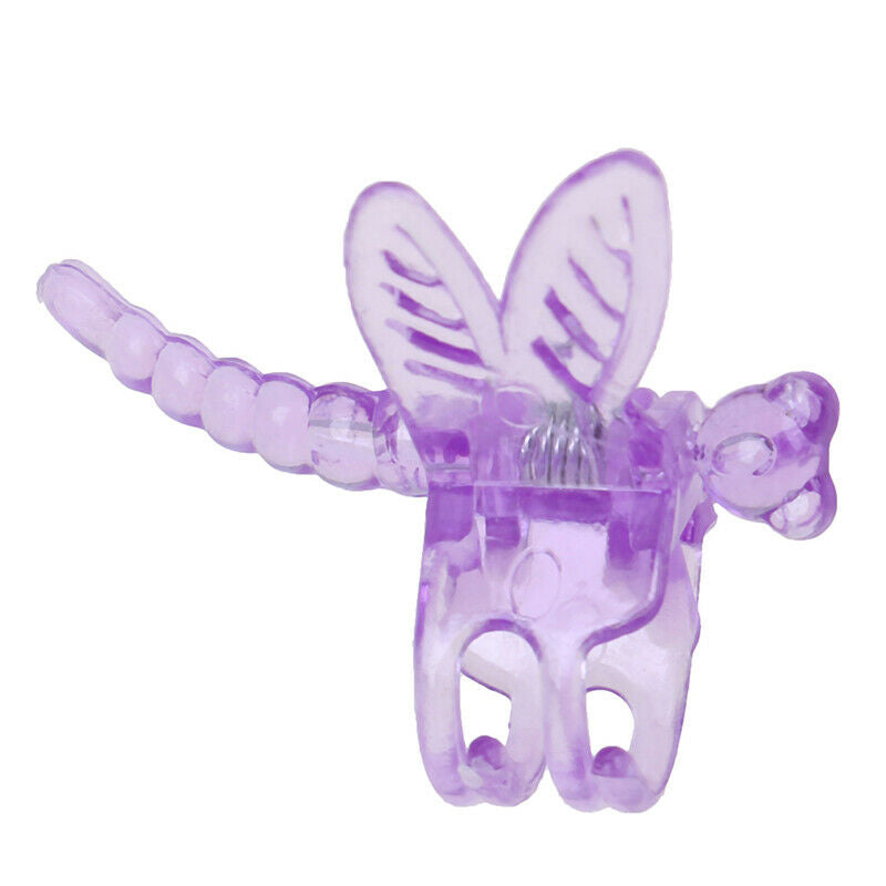 30Pcs Dragonfly Orchid Clips Orchid Grower Support Garden Plant Vine ClipsON KX