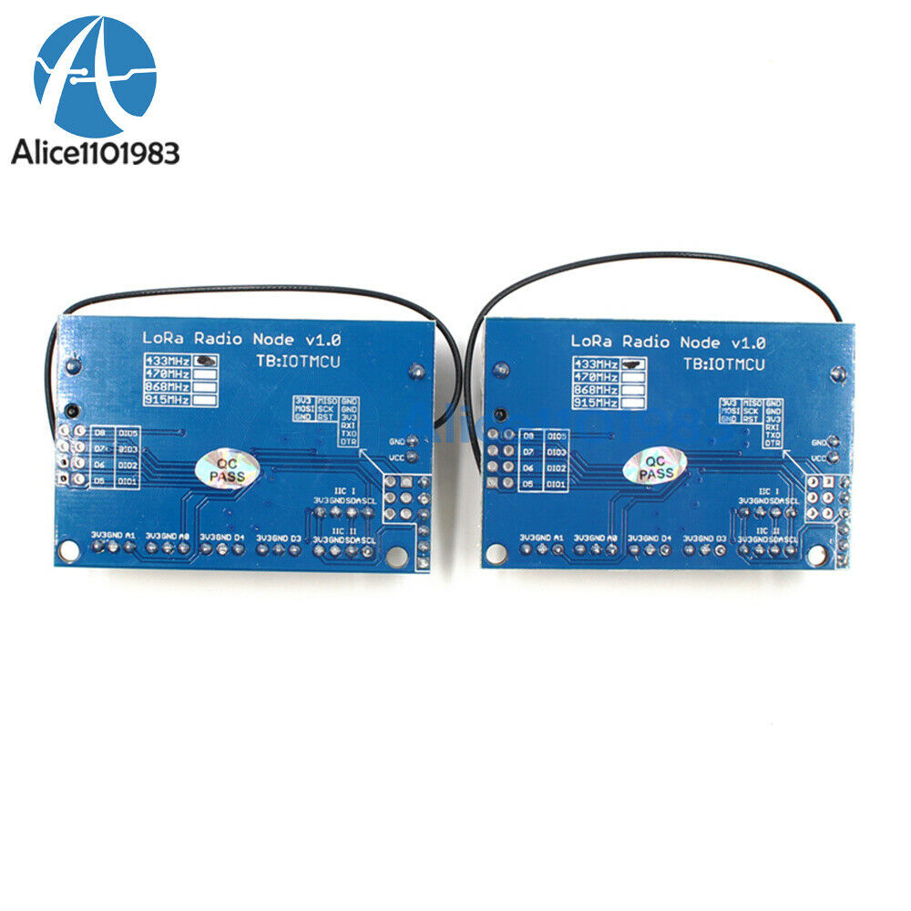 SX1276 LoRa Radio V1.0 868MHz 2.4G Wireless Transceiver RFM95 For Arduino
