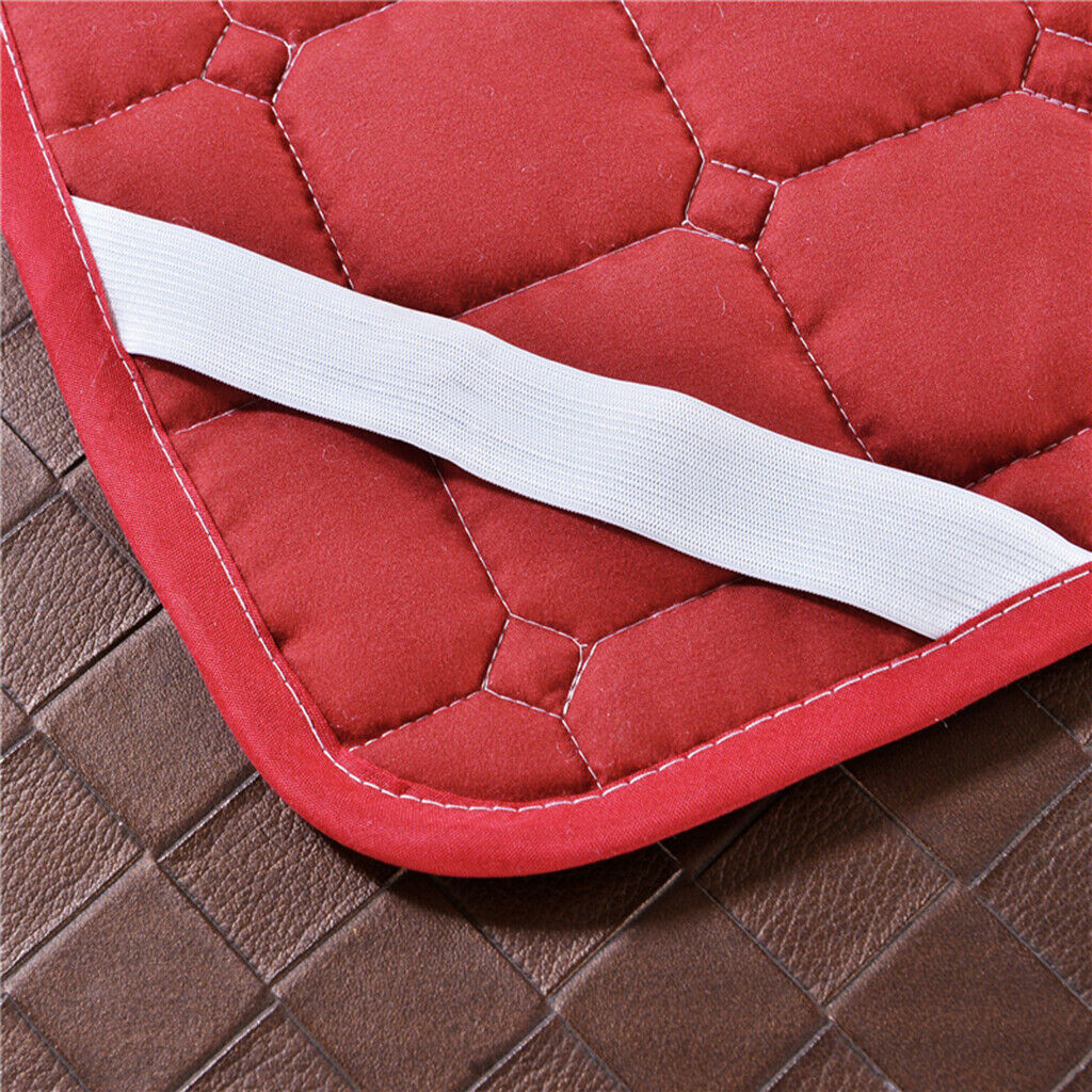 2pcs Anti-slip Soft Massage Bedding Sheets Top Mattresses Burgundy Gray