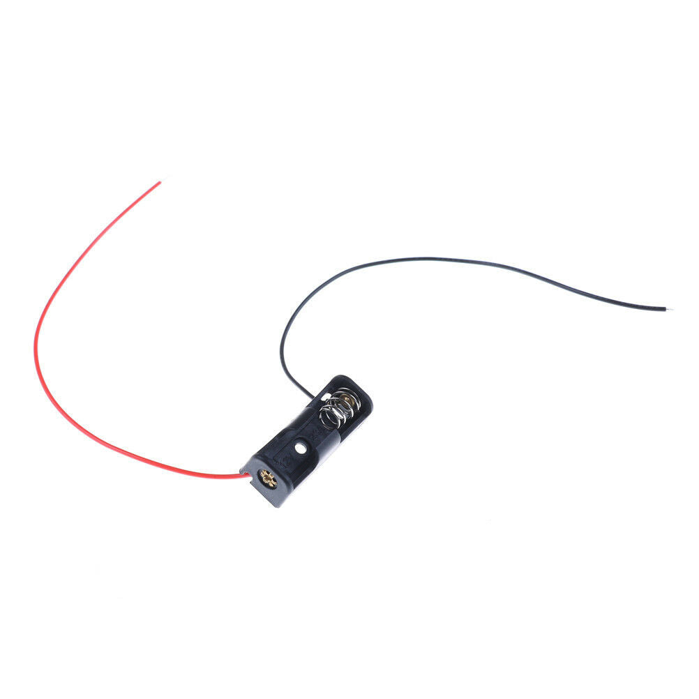 5pcs A23L 23A12V Battery Clip Holder Box Case Blac Lt