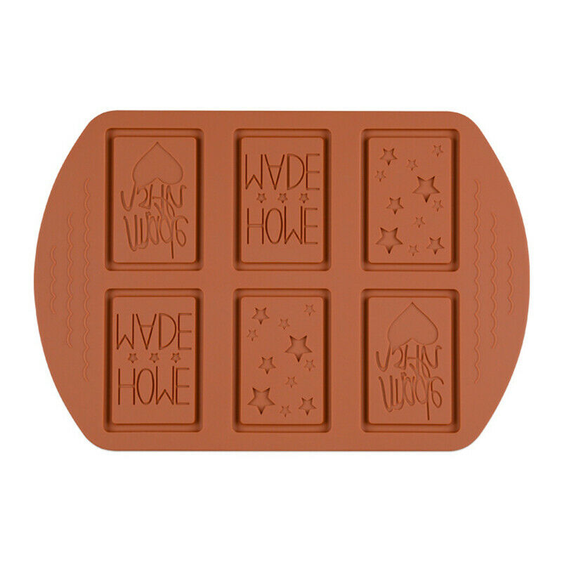 Silicone Chocolate Baking Mold Creative Handmade Multi-Pattern Kitchen Bi.l8