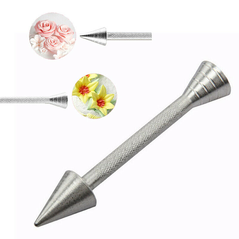 Roses Flower Holder Decoration Pastry Sticks Baking Cone Piping Cake Crea.l8