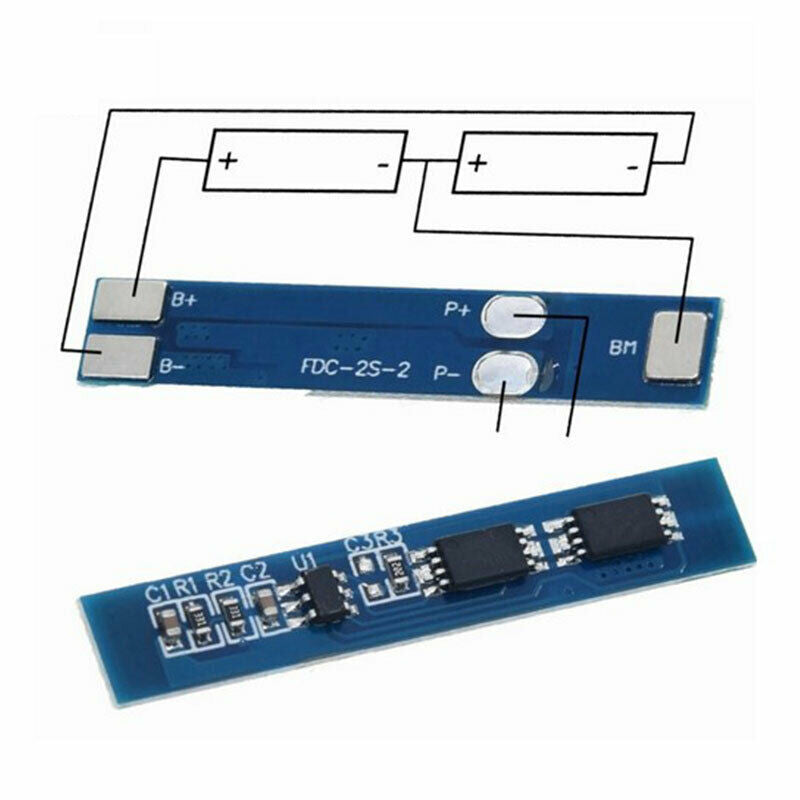 2S 3A Li-ion Lithium Battery 18650 Charger Protection Board BMS Module 7.4V 8 TL