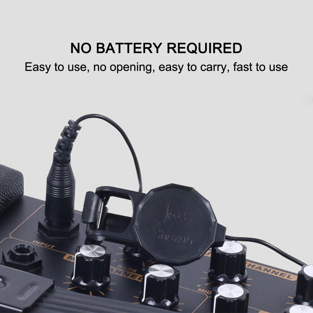 WCP-60G Acoustic Guitar Pickup Clip On Guitara Pickups Musical Instruments @