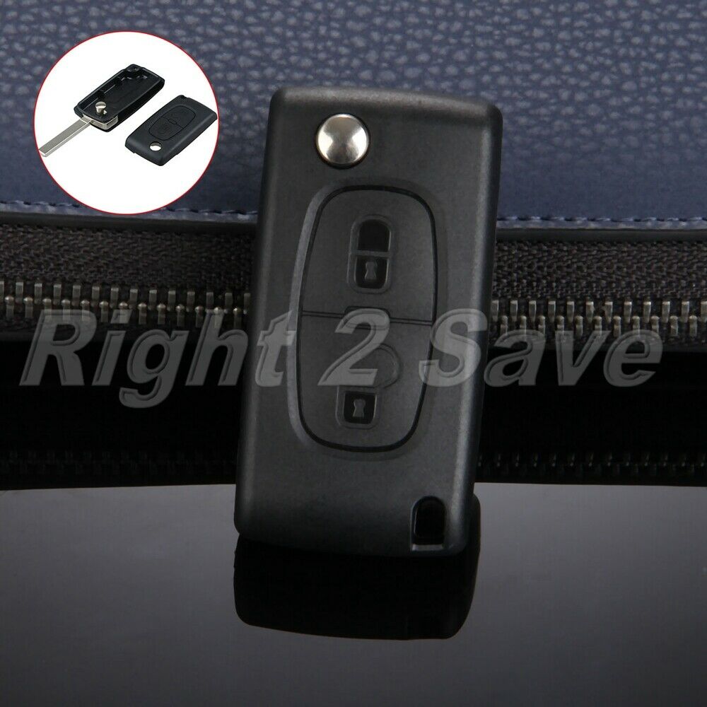 3 buttons Remote Key Case Compatible PEUGEOT 207 2006-onwards 307 2005-onwards