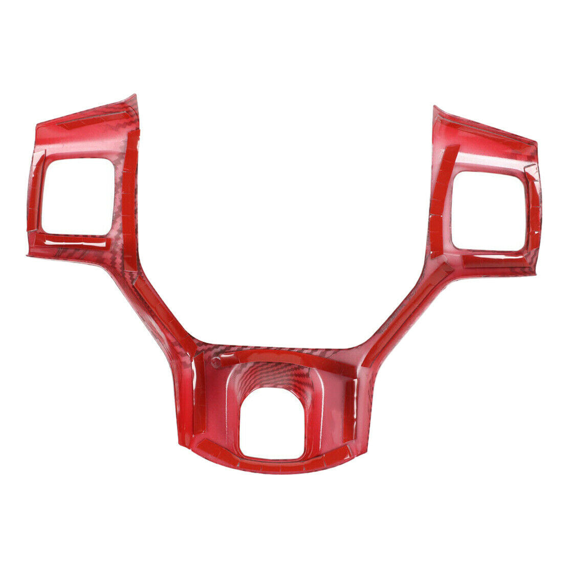 1x Steering Wheel Button Panel Cover Frame Bezel Decor Fit for Dodge RAM 10-17