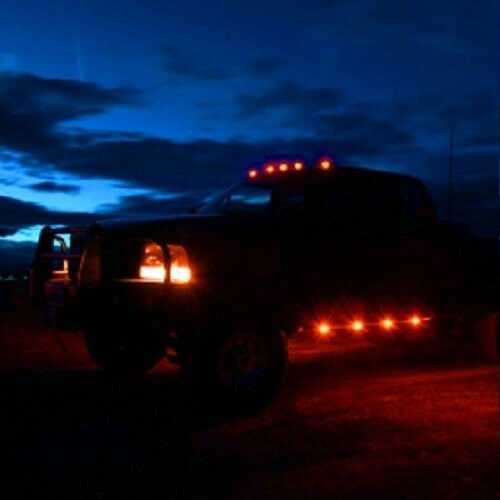 8X 3/4" Red LED Clearance Marker Bullet Lamp Car Truck Trailer Side Marker Light