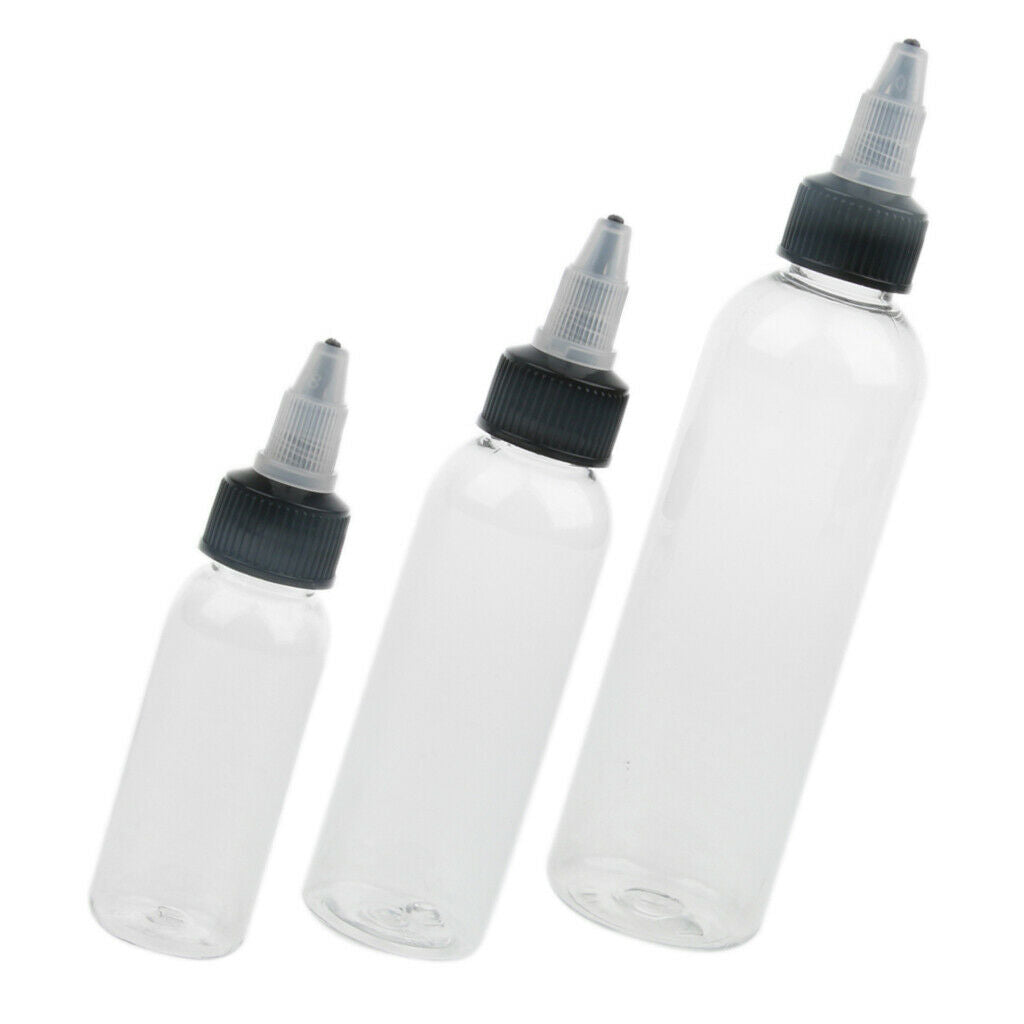 40x Empty Squeeze Bottles Liquid Glue Applicator Condiments Dispenser Arts