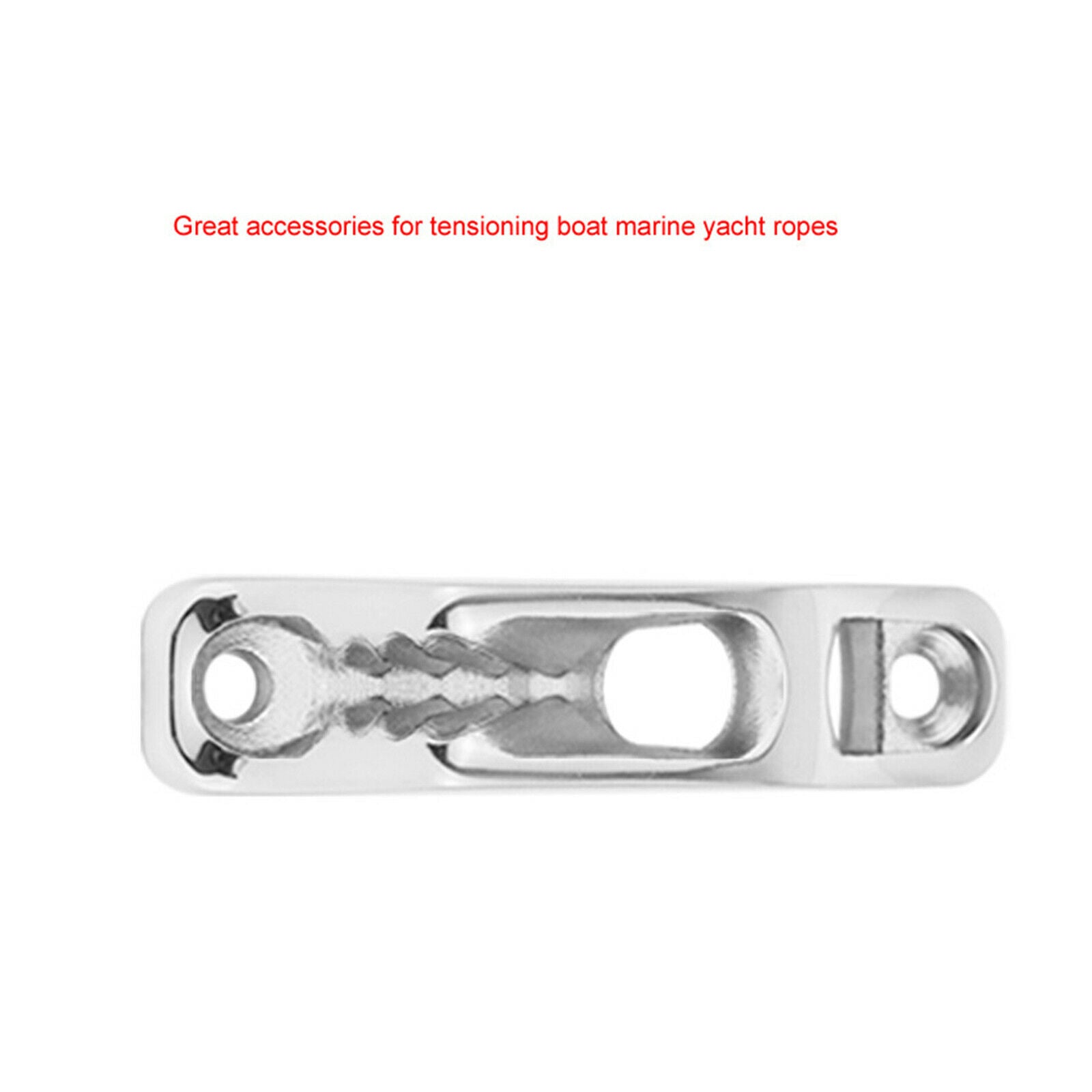 Stainless Steel Strong Boat Rope Clam Cleat Hardware Kayak Accessories 70mm