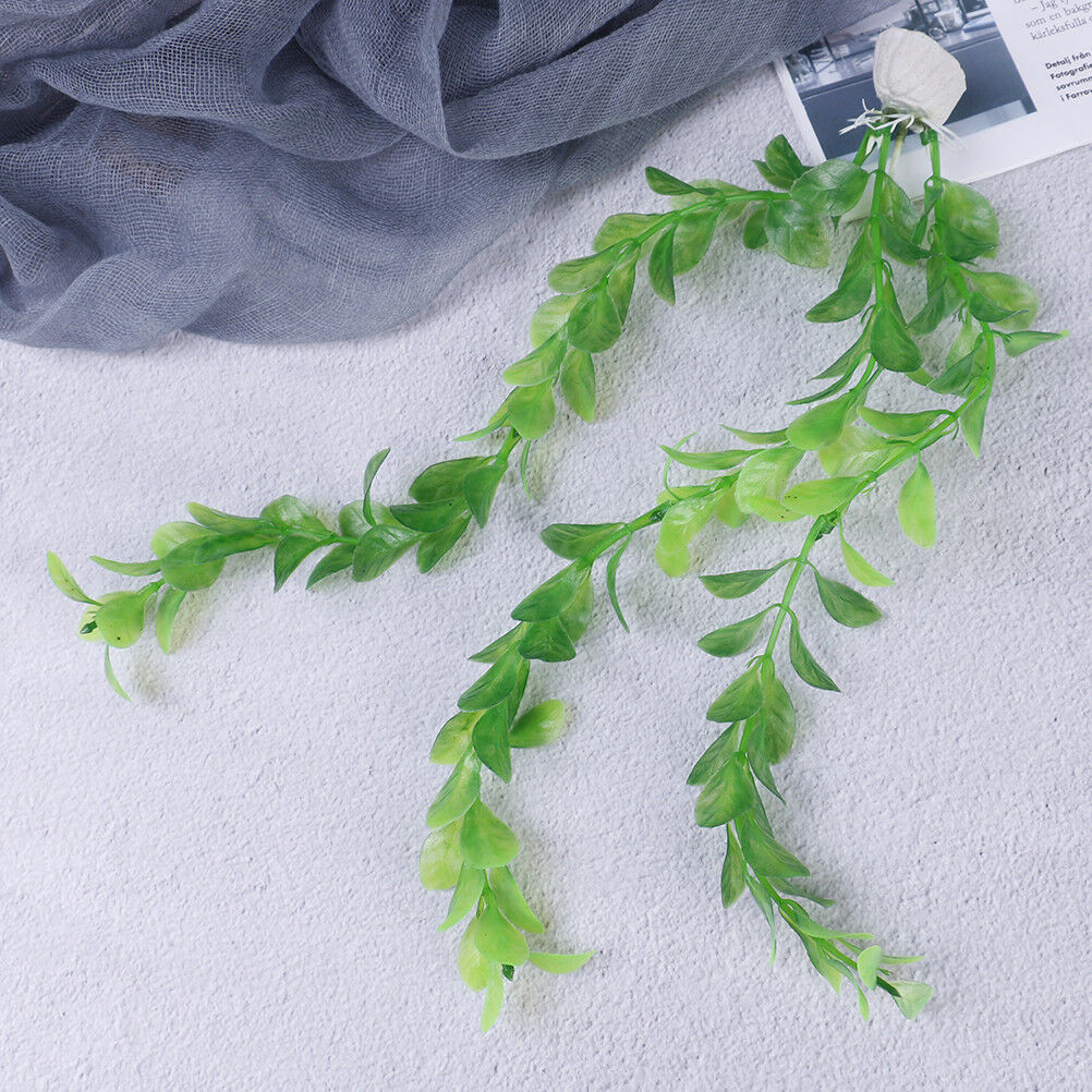 Green aquarium plants water grass ornament plant fish tank plastic decorat.l8