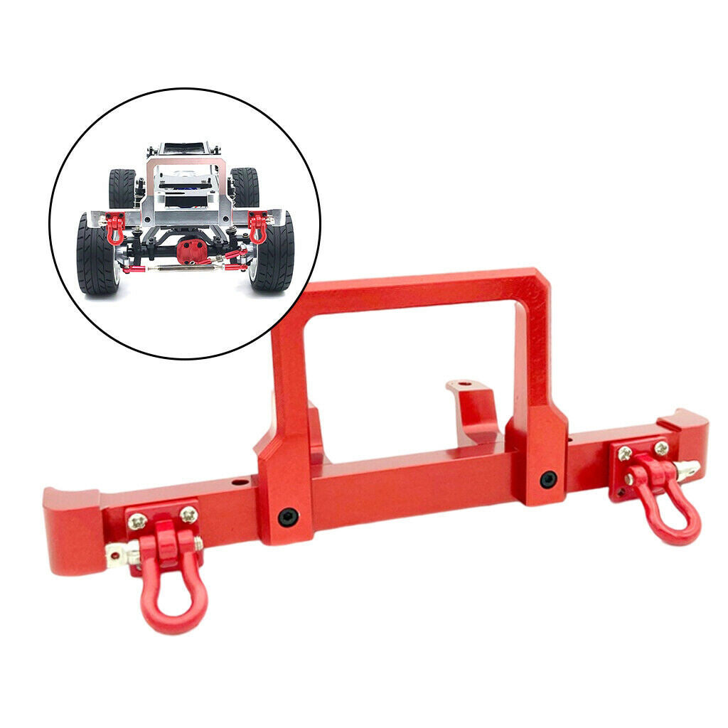 1/12 Aluminum Front Bumper Assembly for MN D90 D91 D96 MN90 MN96 MN99 Crawler
