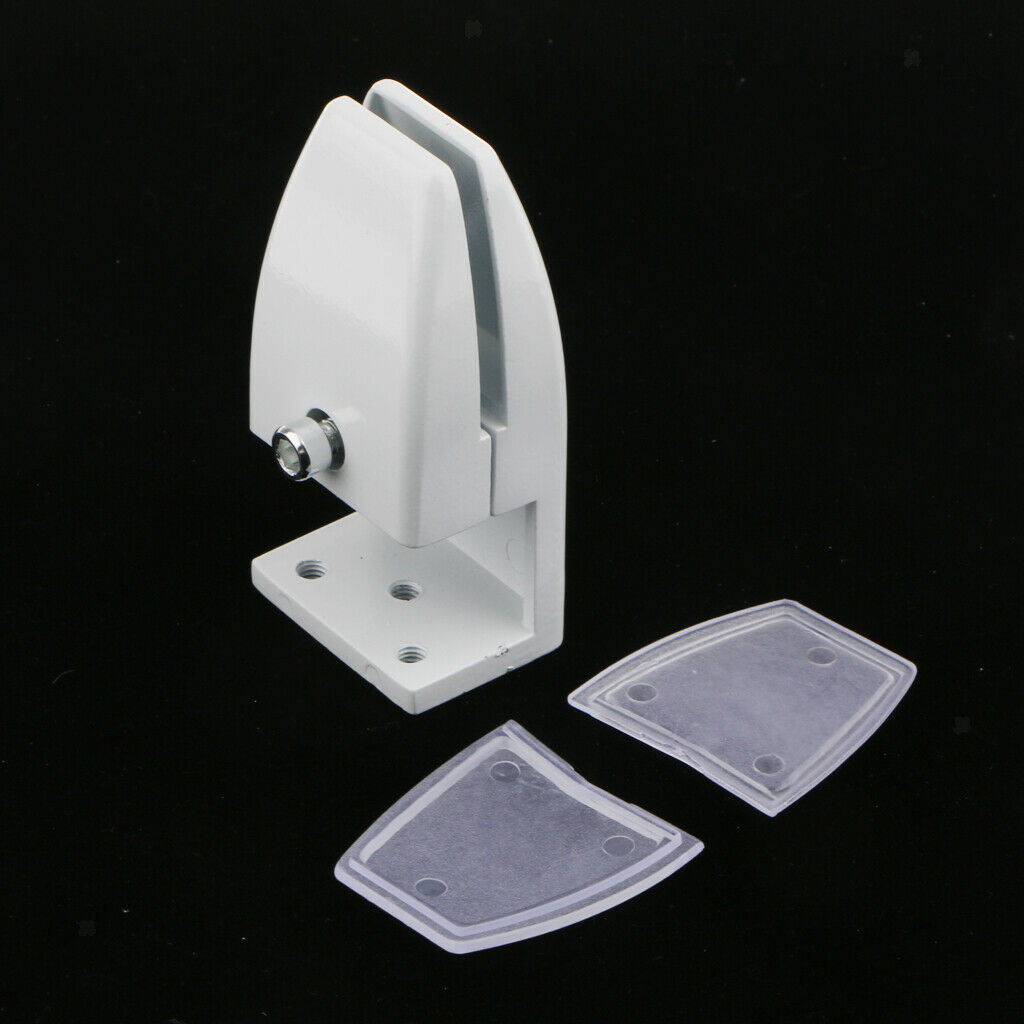 6x Aluminum Alloy Office Desktop Screen Baffle Partition Shelf Clamp Holders