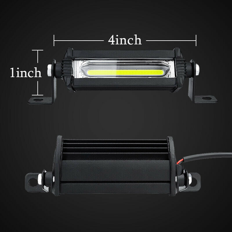 Led Work Lights Tractors Trucks 12v 24v COB 4 Inch Headlight  Driving Fog Lights