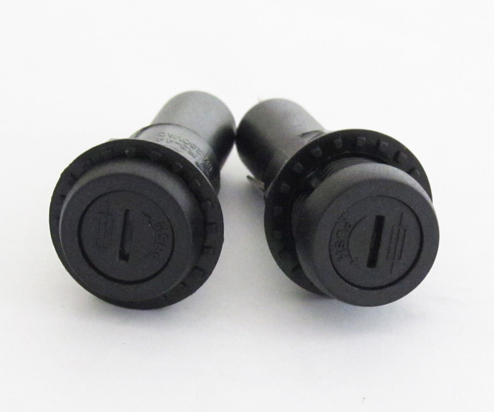 2pcs Black Color Fuse Holder R3-44 15A 250V Fuse Holder for 6x30mm Fuse