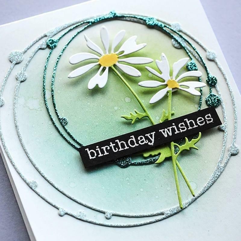 Circle Metal Cutting Dies Stencil Scrapbooking DIY Album Stamp Paper Card Emboss