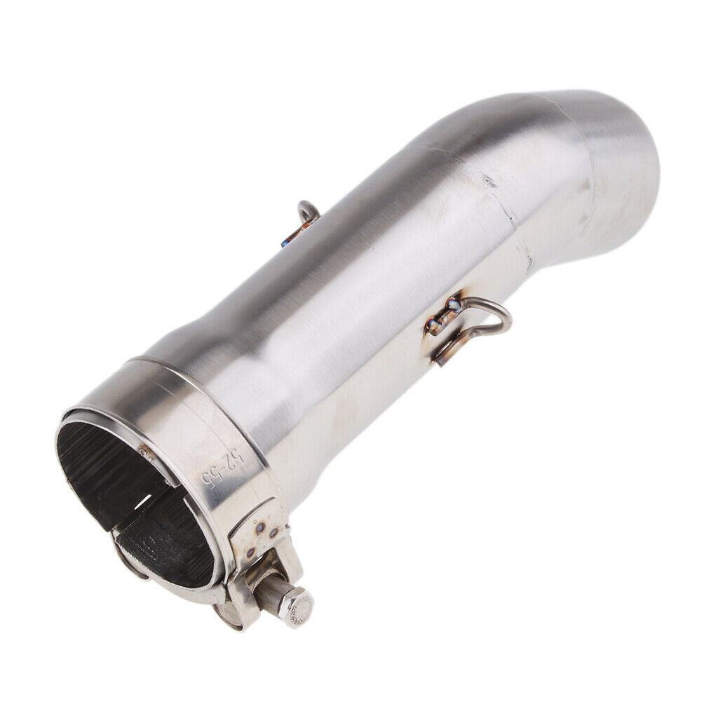 Exhaust System Pipe Muffler Middle Pipe Slip On Link Tube for Yamaha F28N