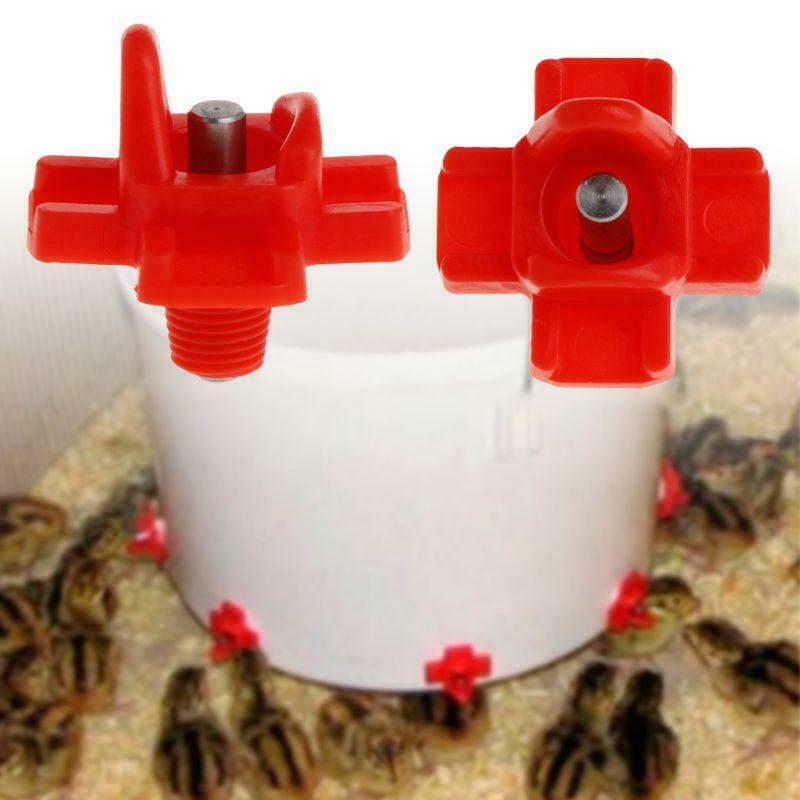 Chicken Feeder Automatic Drinking Devices Farm Poultry Water System Drinker
