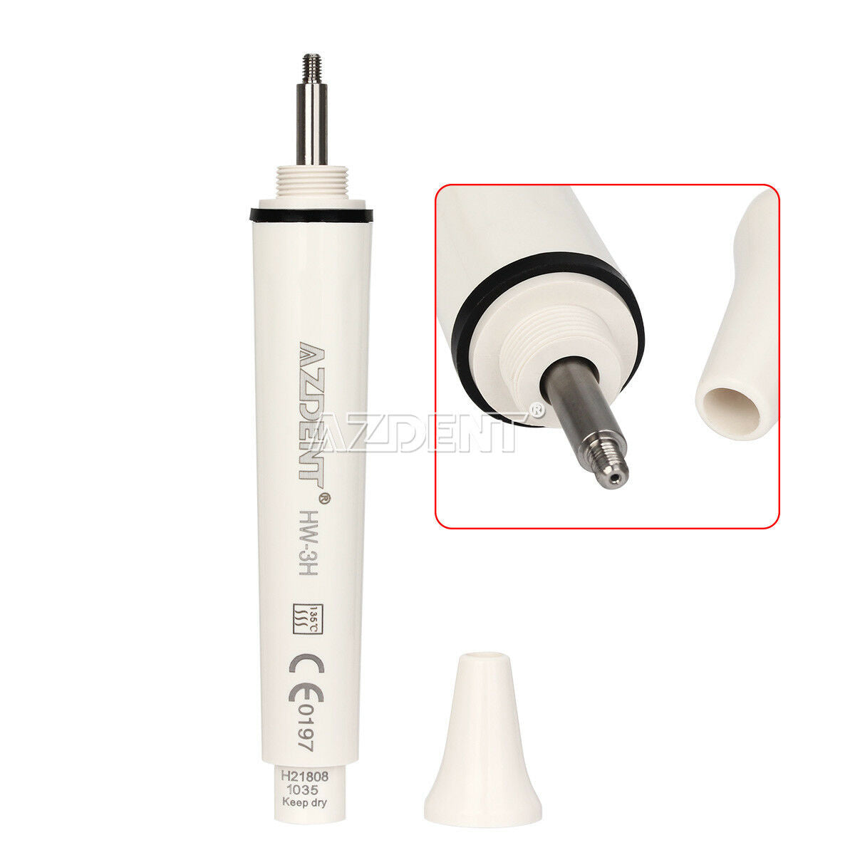 2PCS Ultrasonic Scaler Handpiece For EMS/Woodpecker Ultrasonic Piezo Scaler NEW