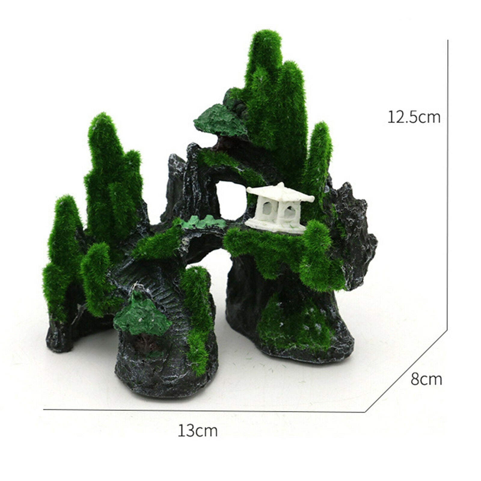 Aquarium Ornament Rockery Fish Tank Decor Artificial Reef Crafts Non-Fading